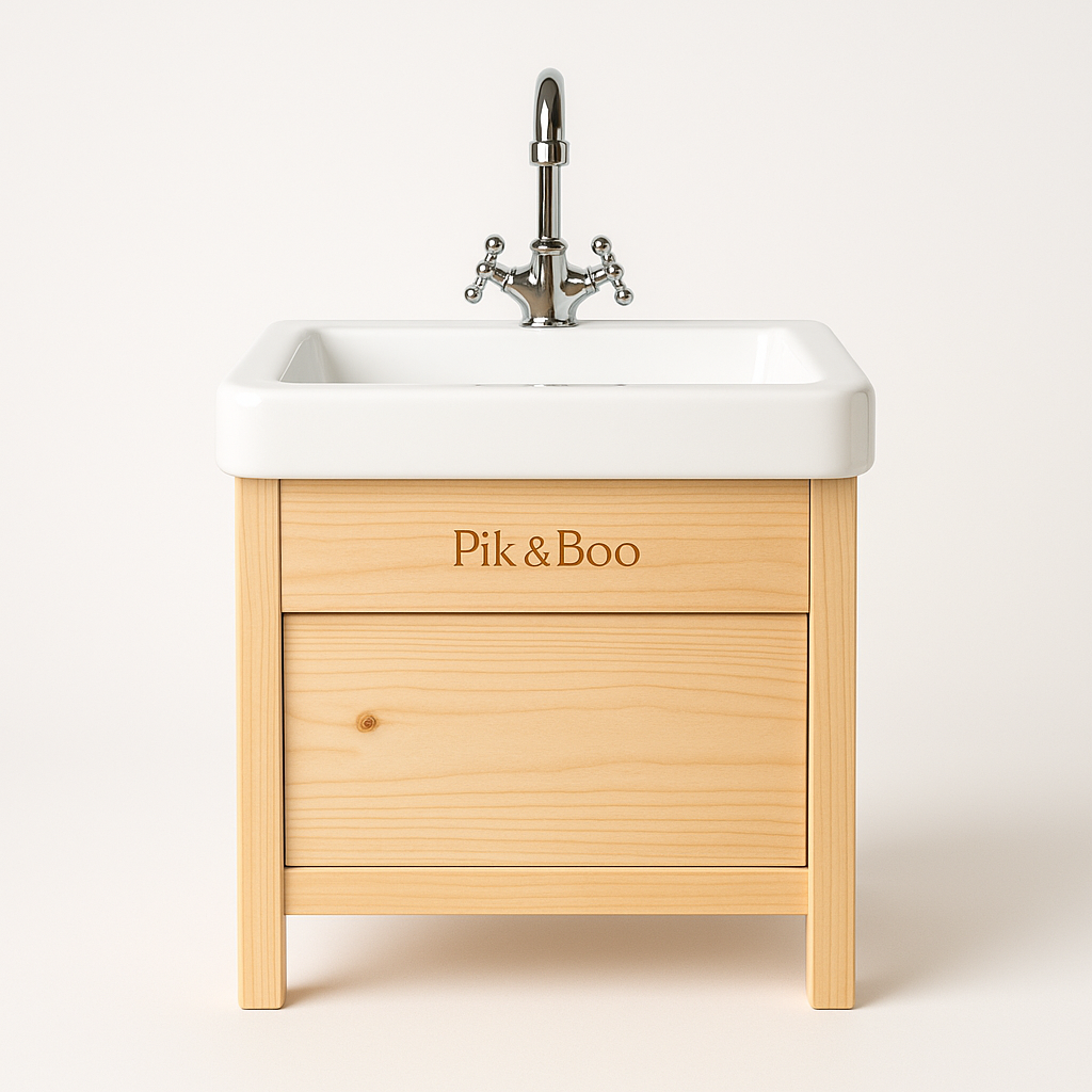Pik & Boo Children's Wooden Sink